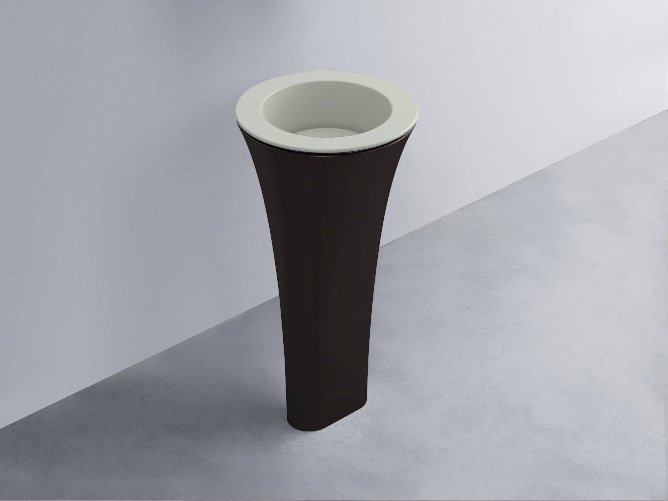 AMLA45-PM+AMPILT-PM+AMCOLT-LV Раковина Amedeo Tondo отдельностоящая cielo Enjoy + Amedeo Ceramica Cielo