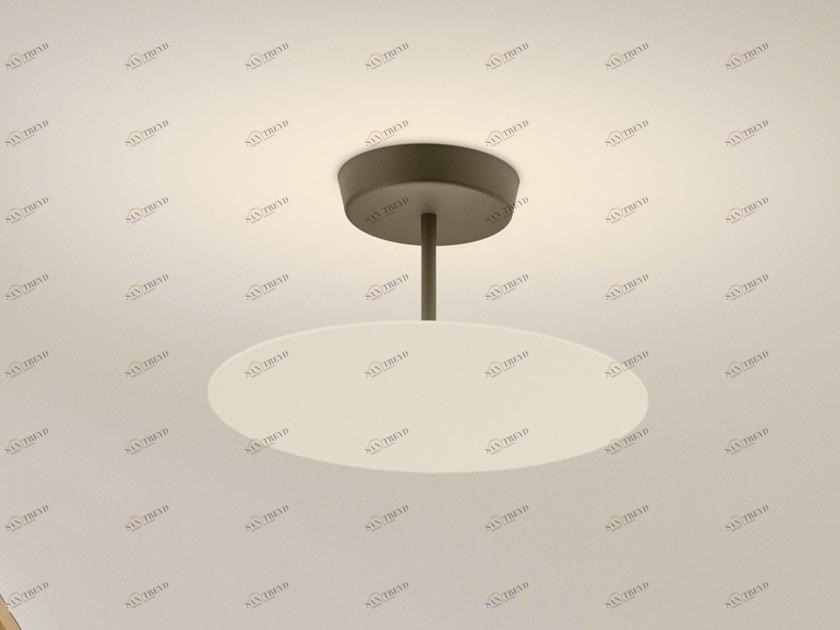 Vibia Металлический светодиодный потолочный светильник Flat 5920