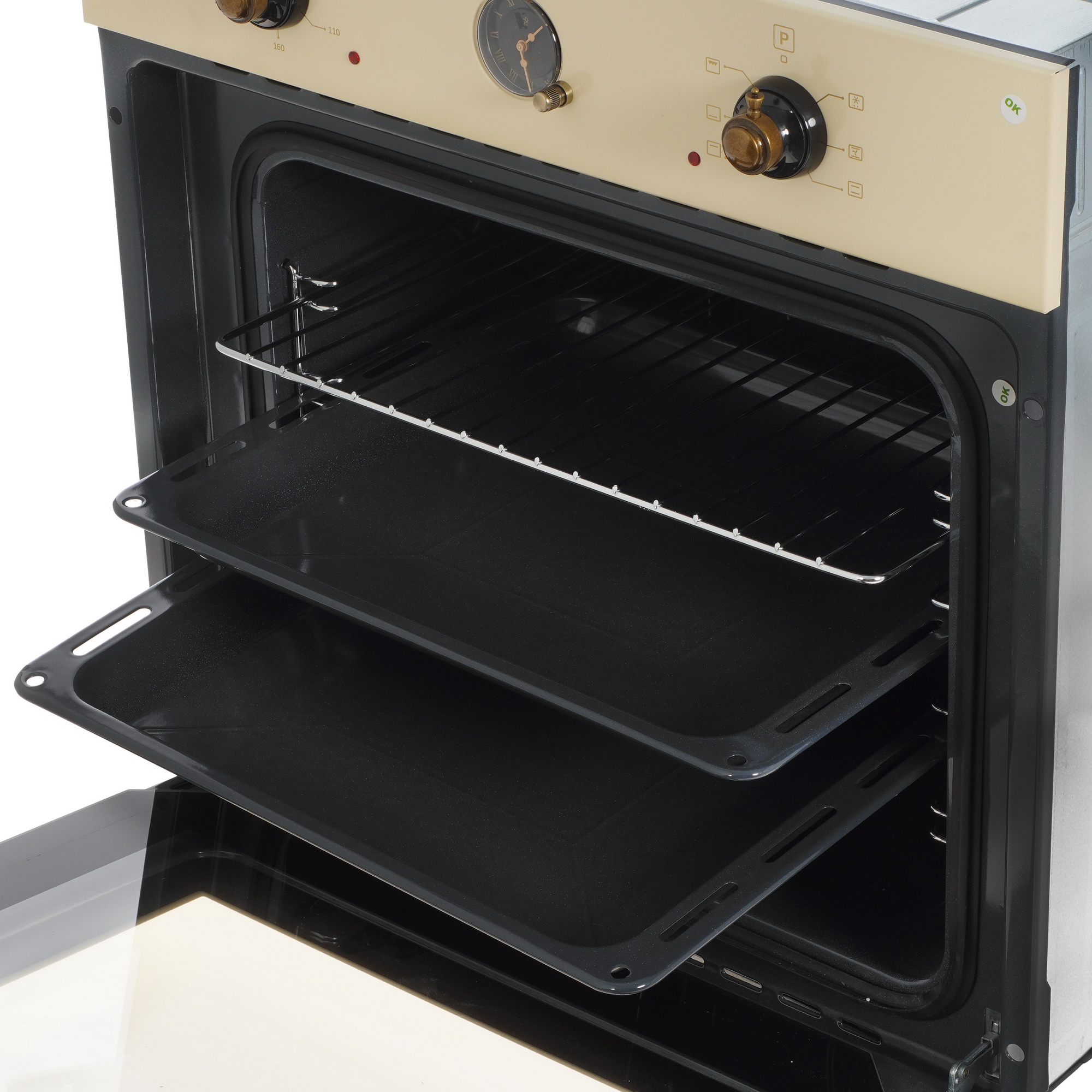 1197013 Электрический духовой шкаф MBS DE-606IV бежевый STDN-0080473 - Вид №5