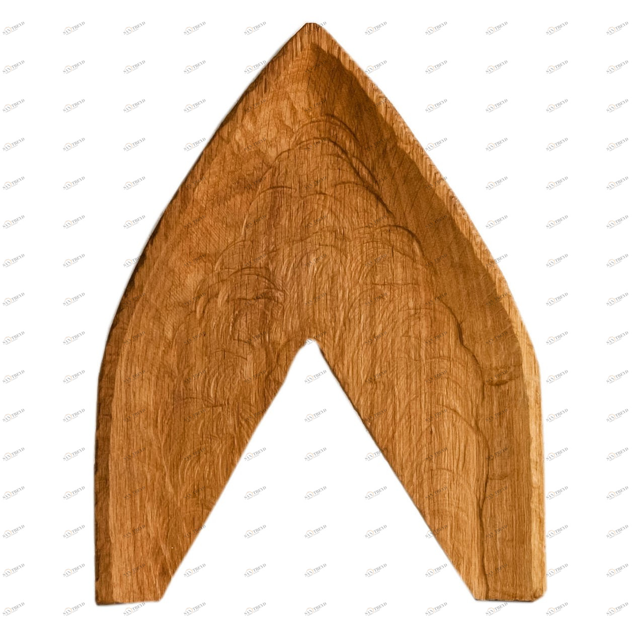 Тарелка "Плато унжа" Коричневый FUGA ECO WOOD 123564 Коричневый 