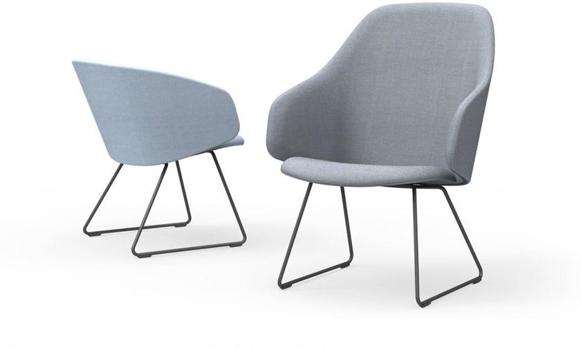 Martela Стул из ткани с подлокотниками Sola sun-id-1441991 - Вид №2