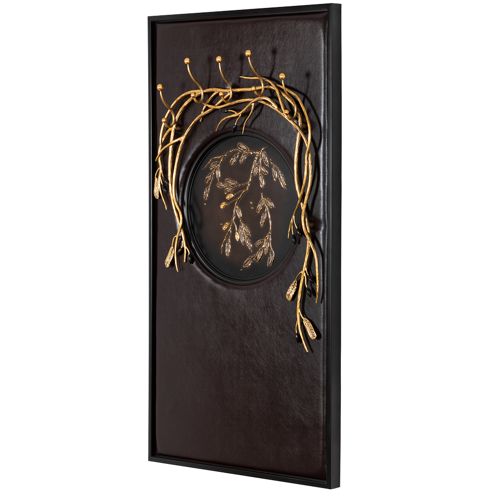 15015 Вешалка настенная Oliva Branch Каштан Амбер BOGACHO 4627196597457 - Вид №3