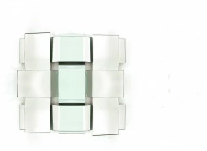 Tonin Casa Квадратное настенное зеркало  7521