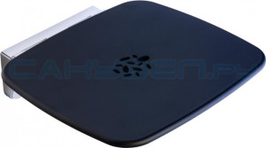 B9645NE Design B9645 NE Откидное сиденье для душа (чёрный) COLOMBO