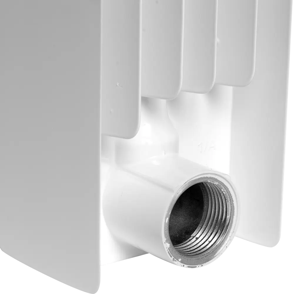 Радиатор секционный Rifar Base 200/100 биметалл 8 секций боковое подключение цвет белый B200 STLM-2018824 - Вид №4