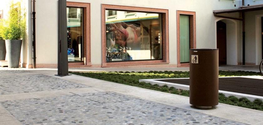 Metalco Урна с крышкой с пепельницей sun-id-1384860 - Вид №5