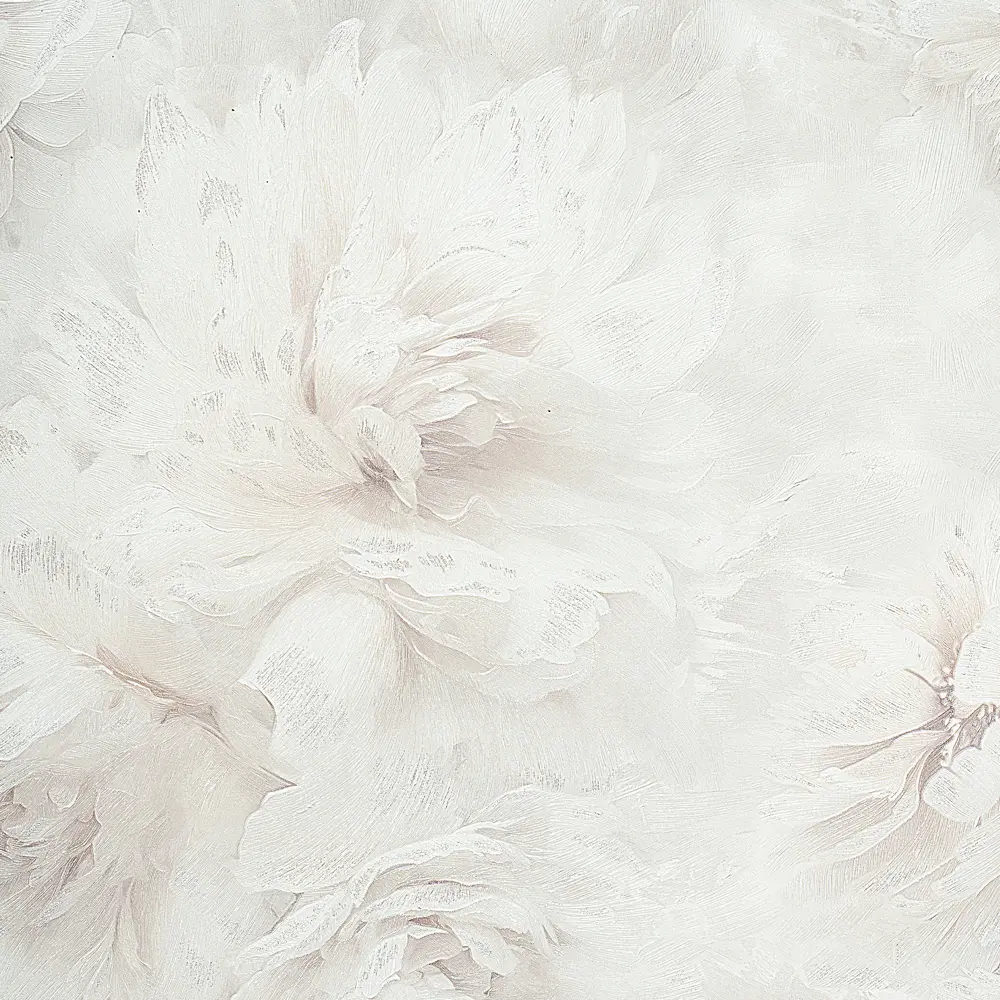 Обои флизелиновые Ateliero Bella светло-бежевые с цветочным рисунком в стиле кантри 89416913 STLM-1579189 - Вид №2