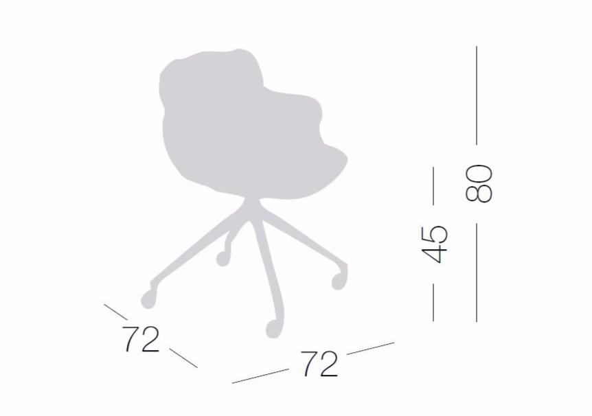 GABER Мягкое кресло на жердочке на колесиках sun-id-1358810 - Вид №1