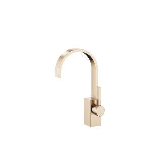 MEM Смеситель для раковины, однорычажный, без донного клапана - Brushed Champagne (22-каратное золото) 33521782-46