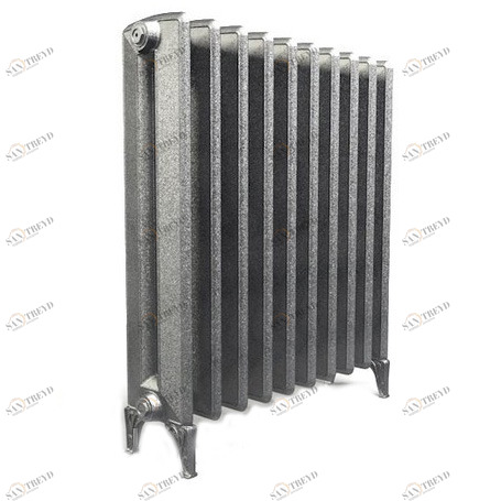 Чугунный радиатор Viadrus Bohemia 800/220 4 секции с ножками 7604