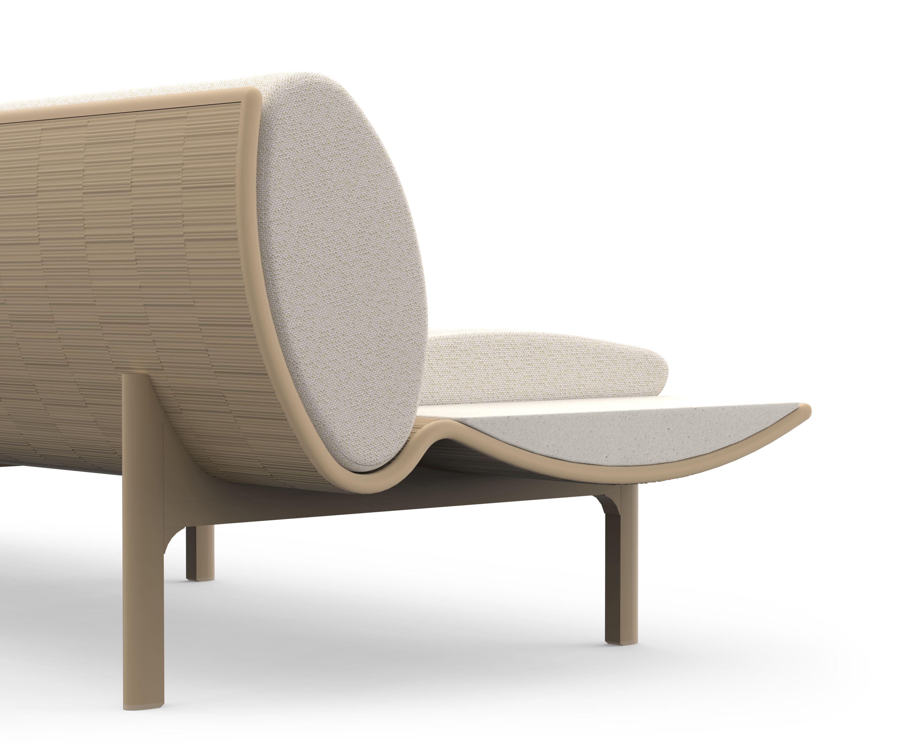 Садовый диван с журнальным столиком GANDIABLASCO Dunne ARCH-00035257 - Вид №1