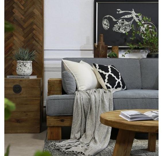 Arrediorg.it® Журнальный столик из цельной древесины / прикроватный столик Woodside Ah763 box  - Вид №1