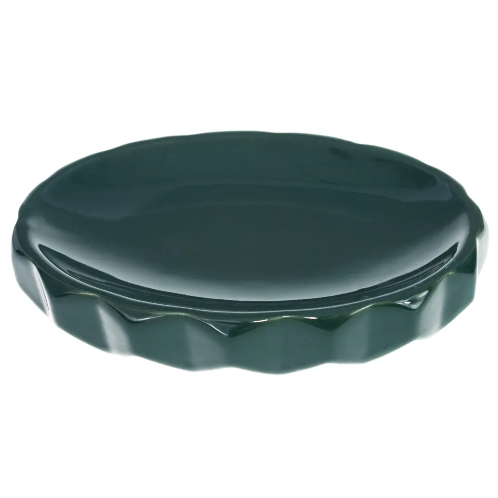 Мыльница Emerald керамика цвет изумрудный PROFFI HOME STLM-2163156