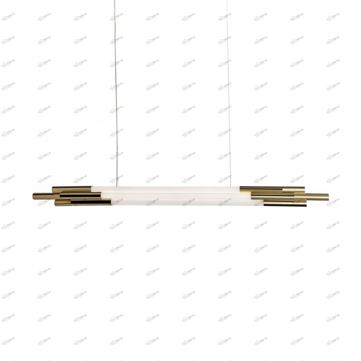 Светильник подвесной 150х135 см белый с золотом Delight Collection 10338P DELIGHT COLLECTION ДИЗАЙНЕРСКИЕ 00-3882379 Белый;золото 