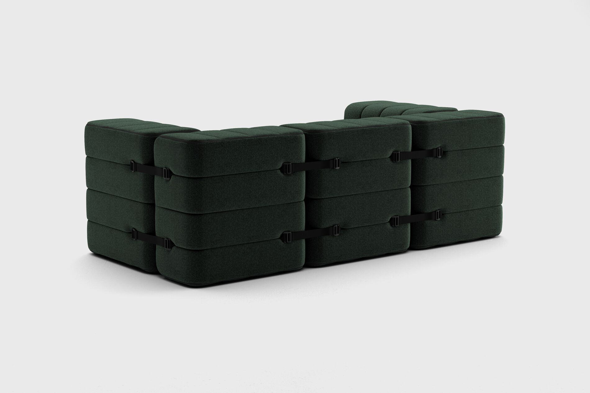 2-местный модульный тканевый диван AMBIVALENZ Curt ARCH-00014104 - Вид №12