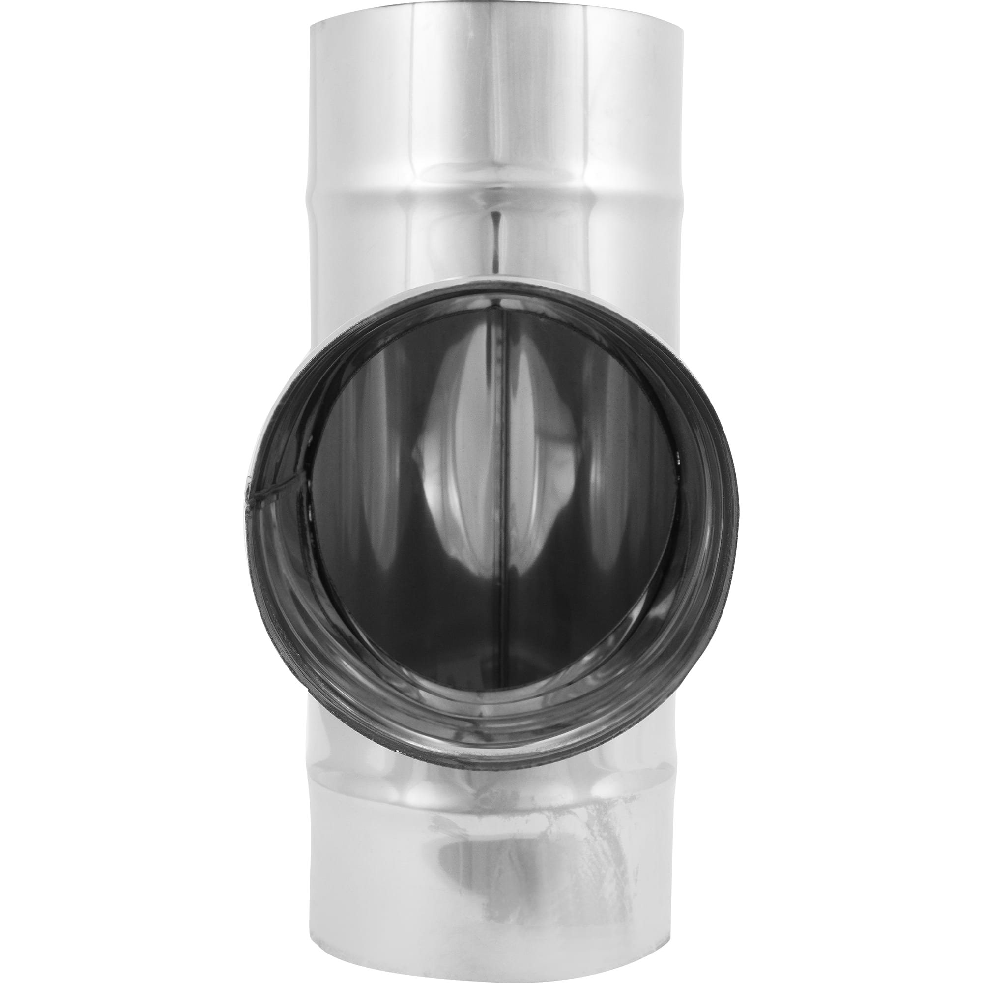 16292175 Тройник 120 мм 0.5 м 90 г нержавеющая сталь Santreyd  - Вид №1