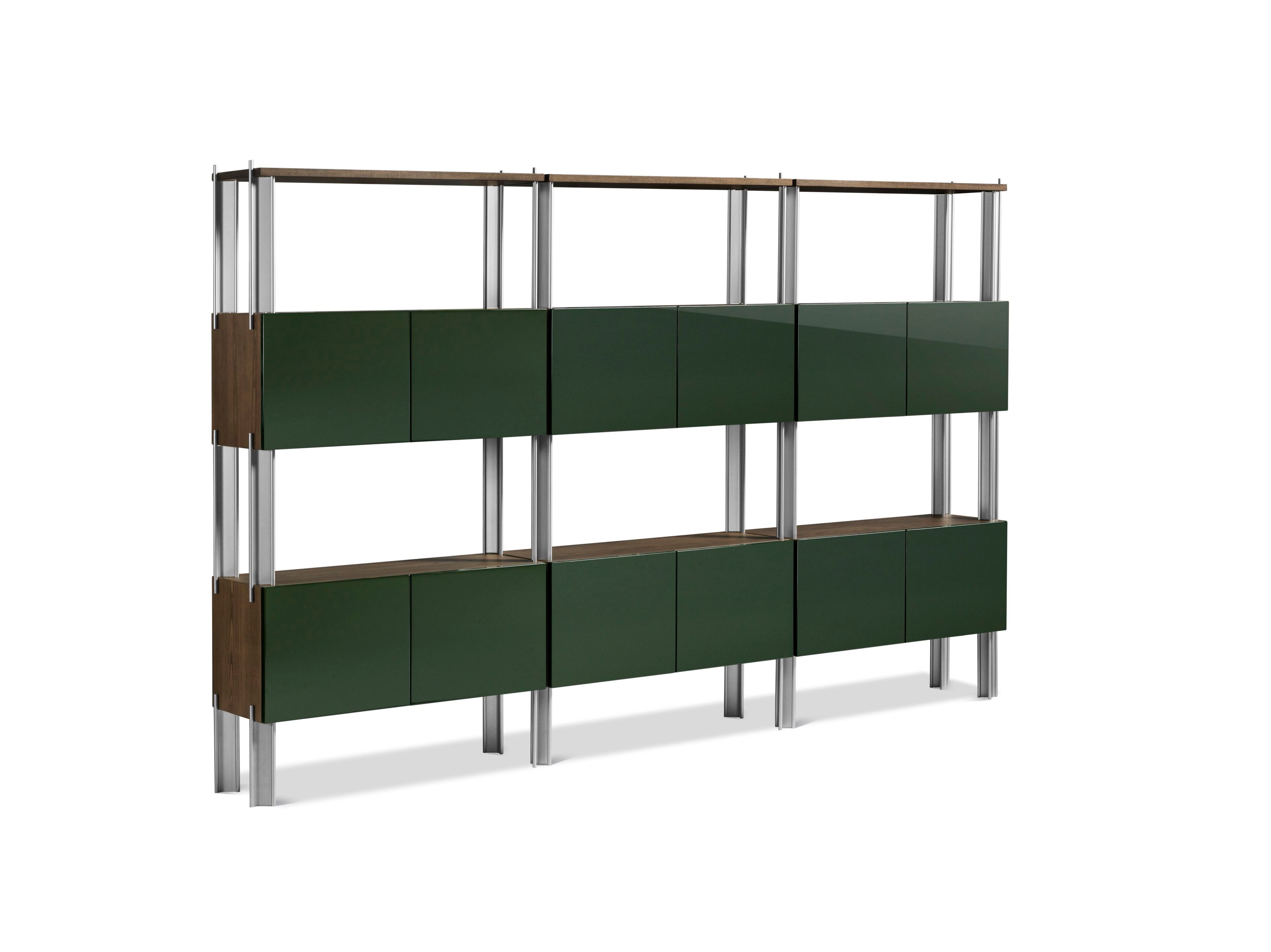 Деревянный секционный книжный шкаф GHIDINI1961 FLEXOR ARCH-00146831 - Вид №1