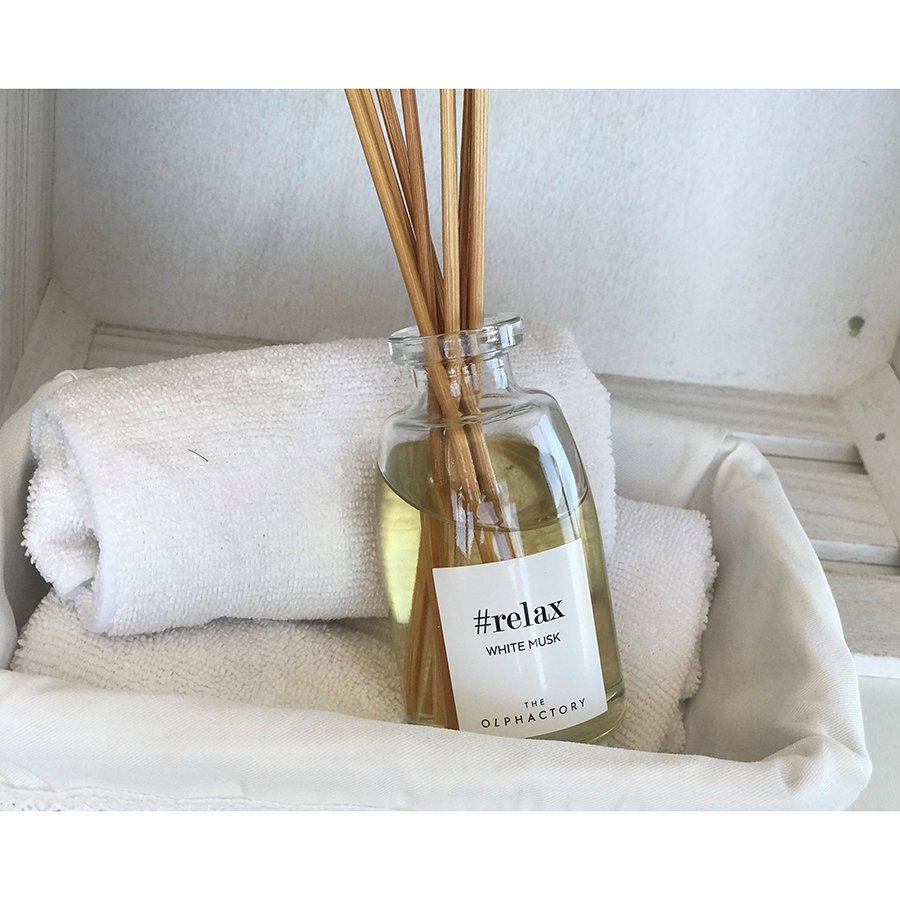 Диффузор ароматический The Olphactory Relax "Белый мускус" 100 мл AMBIENTAIR  00-3895034 Белый  - Вид №1