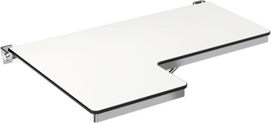 900.51.20940 Сиденье для душа складное Г-образное (ada) HEWI System 900