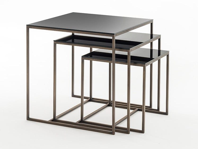 Металлический низкий журнальный столик OAK Милан ARCH-00002017 - Вид №1