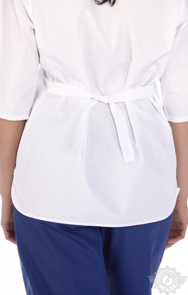66191 Куртка "Сервис" белая  Медицинская одежда  размер 46/158-164 Спецодежда  - Вид №9