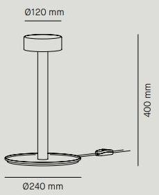 Milan Iluminacion Светодиодная настольная лампа из стали Peak lane 6925 - 6931 - Вид №10