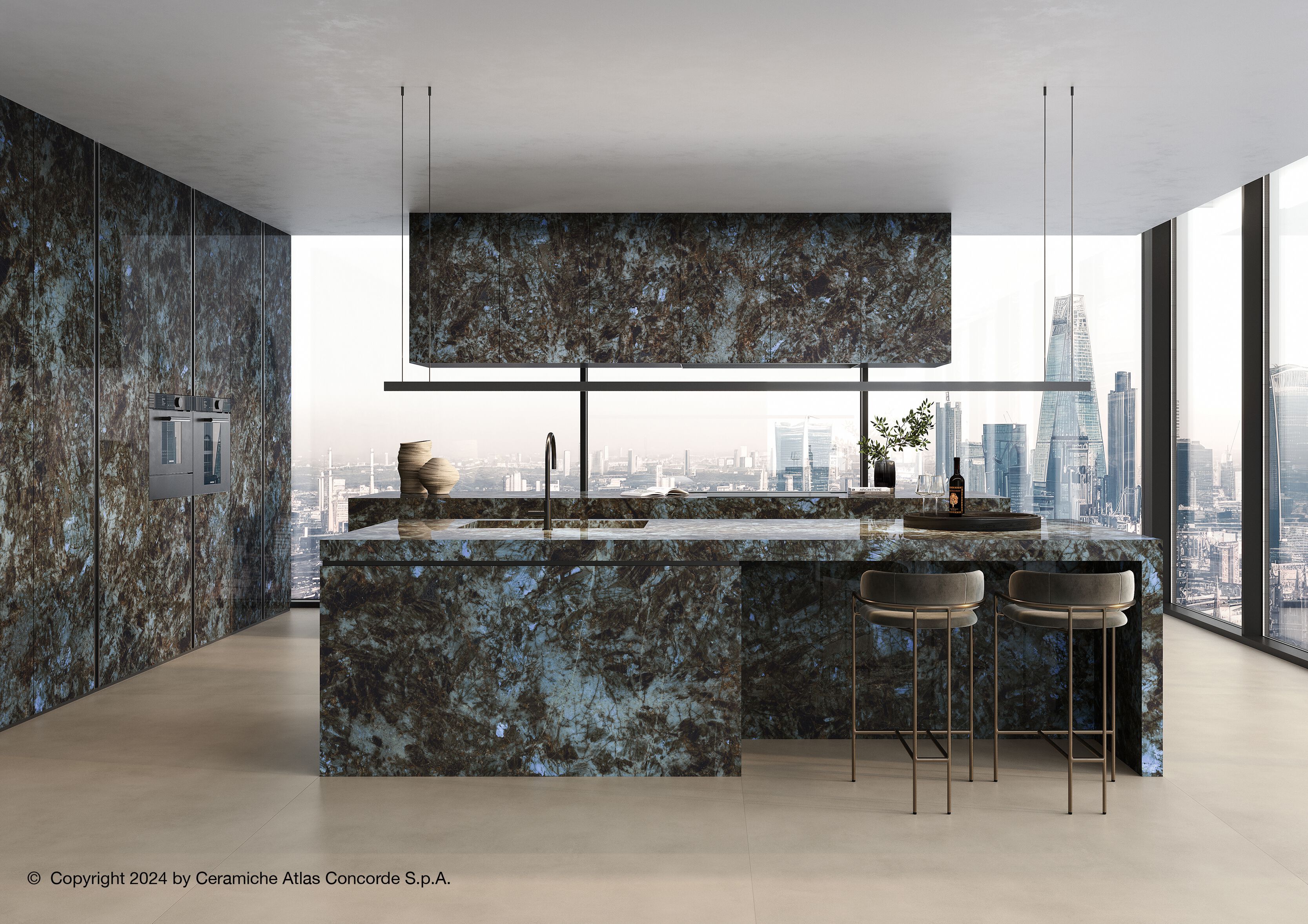 Пол / керамогранит с мраморным эффектом Atlas Concorde Marvel Diva ARCH-00083250 - Вид №27