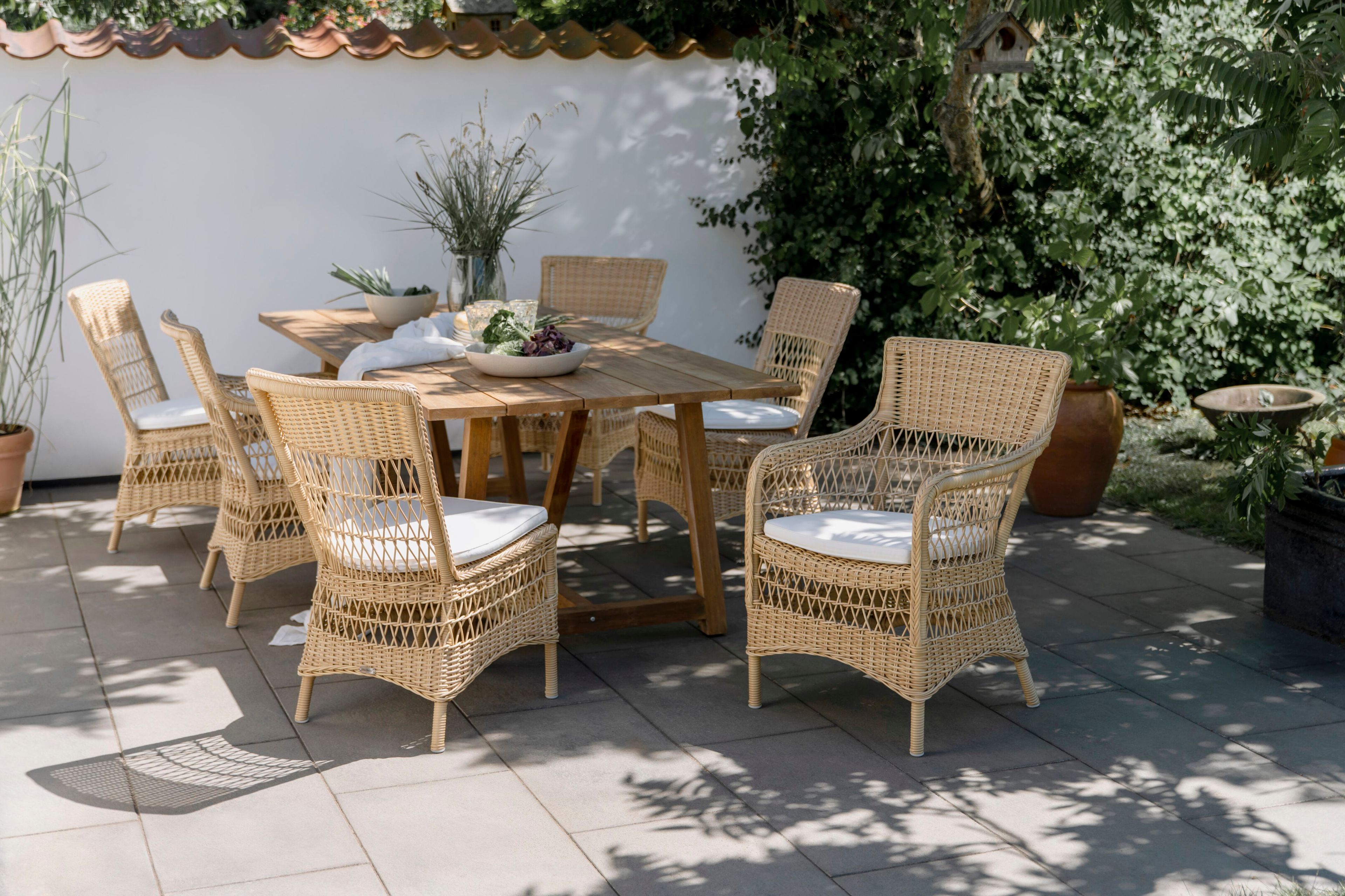 Садовый стул ArtFibre® с подлокотниками Sika Design Georgia Garden ARCH-00028586 - Вид №2