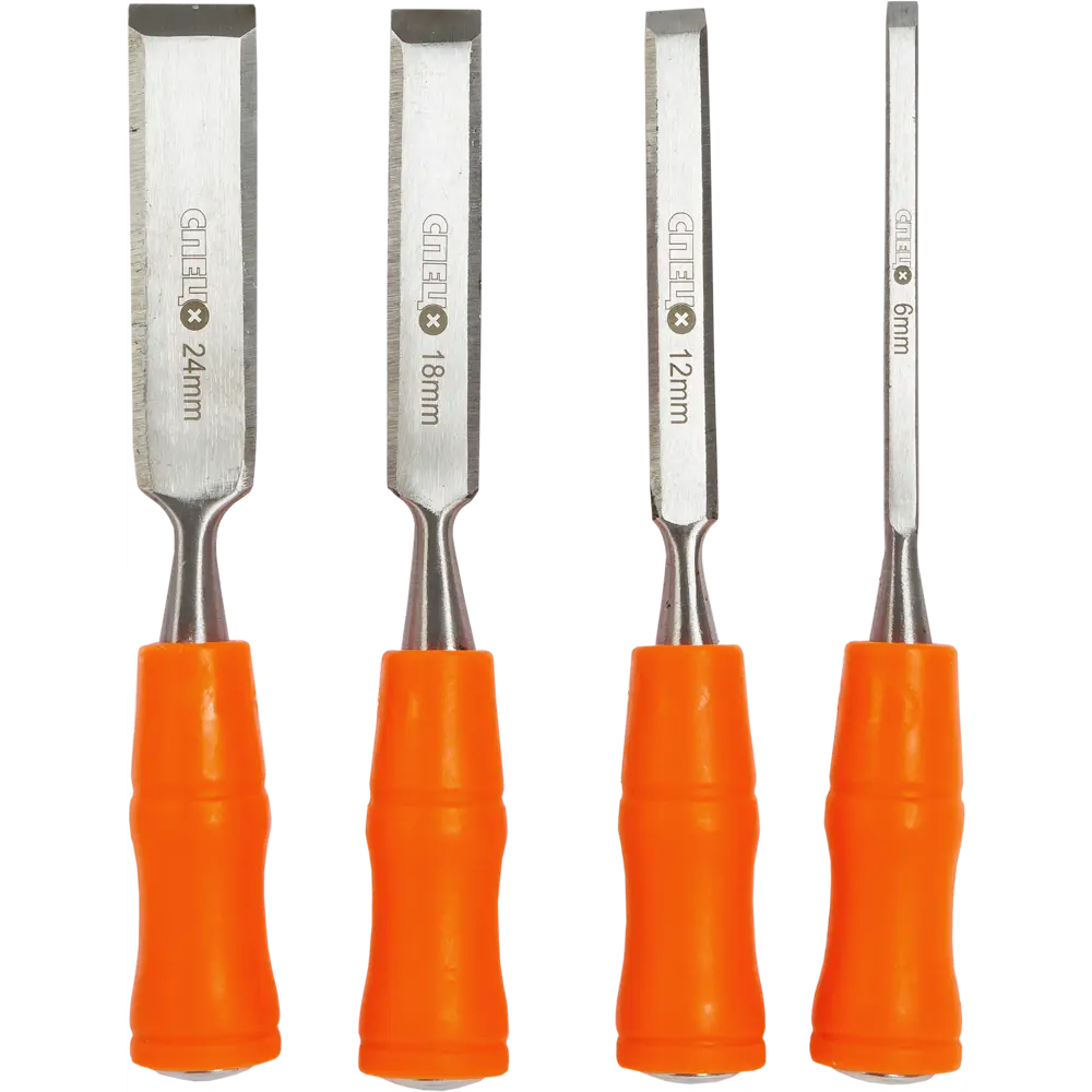 Набор стамесок СПЕЦ для точной работы по дереву, 4 предмета 82455620 STLM-0027530