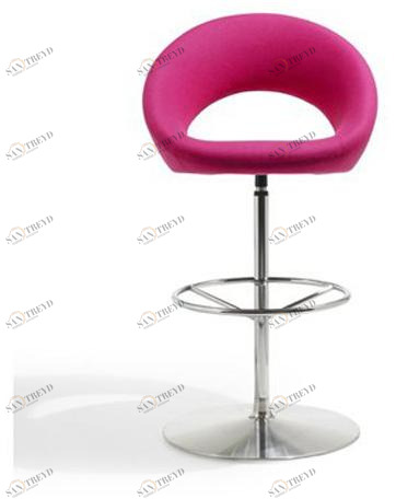 Artifort Высокий барный стул с обивкой из стали Nina sun-id-1455841