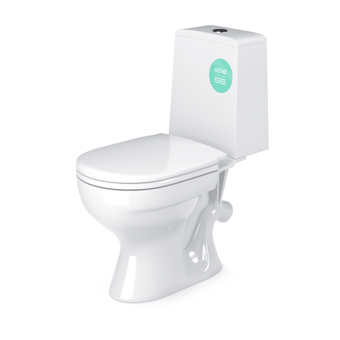 W 102 (Премиум-2) Унитаз + бачок 32,93 кг. GESSO  - Вид №1