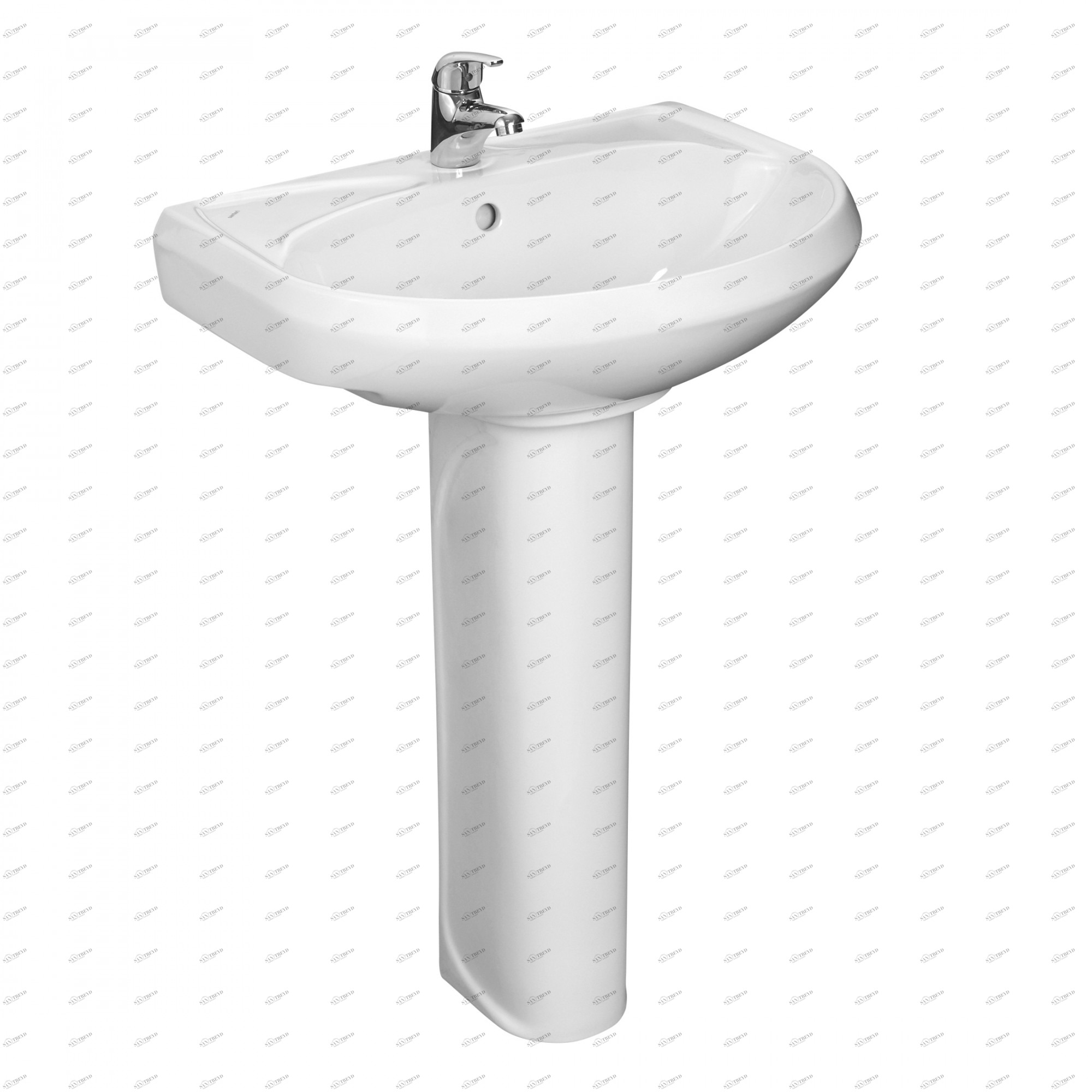 1.3111.8.S00.11B.0 Пьедестал для раковины прямоугольная SANTERI 