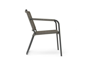 Алюминиевый садовый стул с подлокотниками