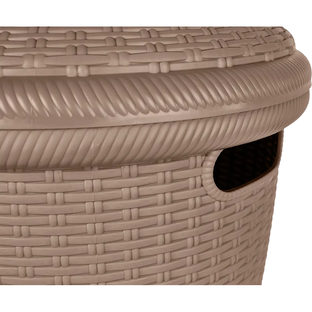 Корзина для белья Keeplex Rattan цвет морской песок 86851584 STLM-2112256 - Вид №5