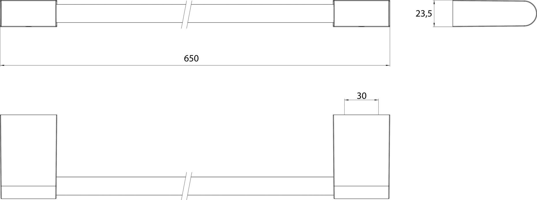 Emco Bad Вешалка для полотенец из металла Flow sun-id-1422422 - Вид №7