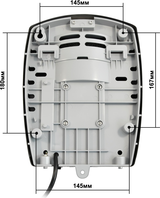 1401.343 Сушилка для рук антивандальная высокоскоростная 8887 PUFF  - Вид №8