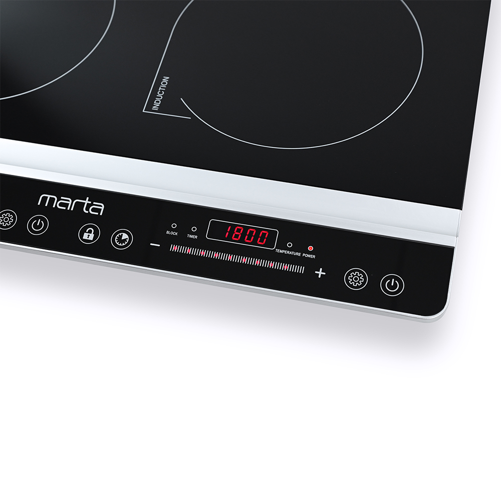 5333451 Плита компактная электрическая MARTA MT-4212 черный STDN-0098438 - Вид №2