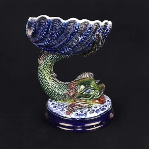 Конфетница "Морское царство" (кобальт 2)