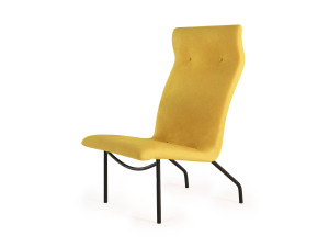 Тканевое кресло с подголовником