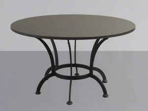 OFFICINACIANI Круглый садовый стол из железа Archi Gf4013ta-ro