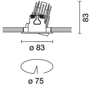 iGuzzini Круглый регулируемый точечный светильник для подвесных потолков Laser sun-id-1459268 - Вид №3