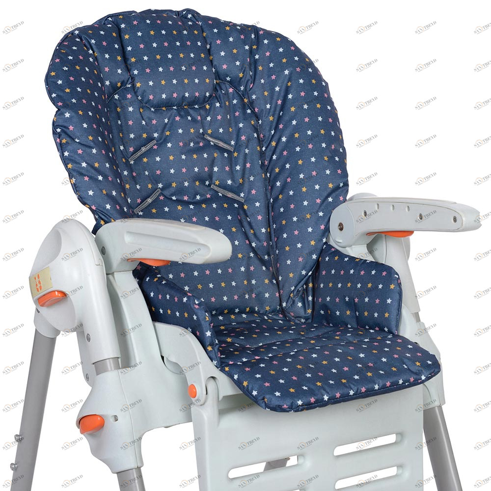 Съемный чехол для стульчика для кормления "Темная ночь" (водостойкое покрытие) VAMVIGVAM  281618 Синий Santreyd 