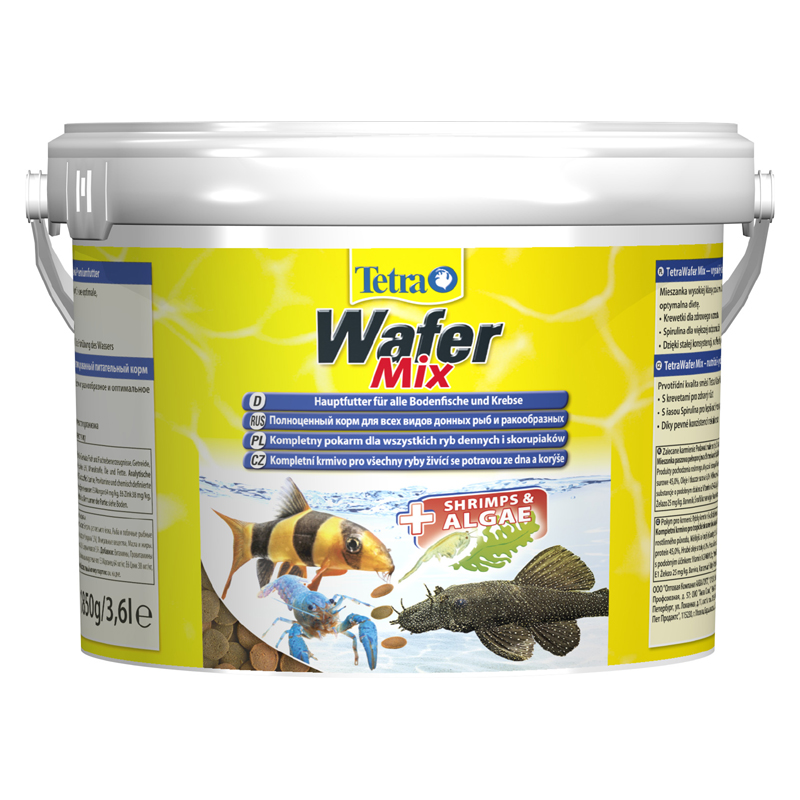 ПР0025295 Корм для рыб Wafer Mix корм-чипсы для всех донных рыб 3,6л TETRA 