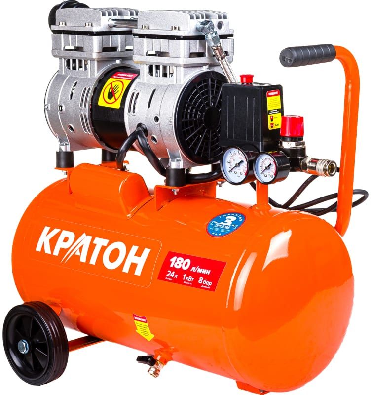 Компрессор поршневой безмасляный Кратон AC-180-24-OFS 9024836 STDN-0040466