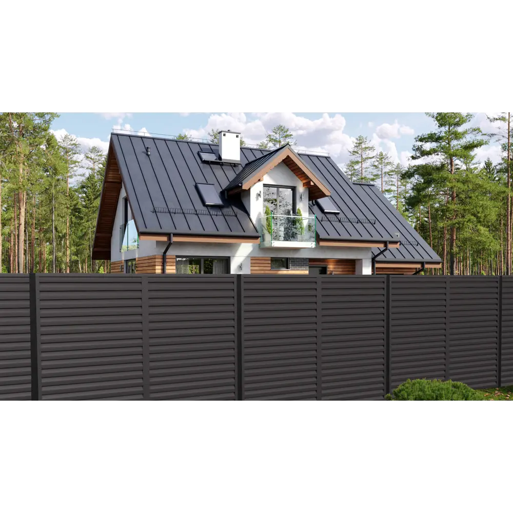 Еврожалюзи Вершина 2.5x2 м RAL 7024 графит 88698249 STLM-2203186 Santreyd  - Вид №1