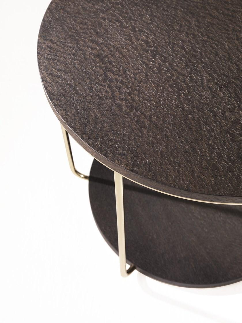 ETRO Home Interiors Круглый деревянный журнальный столик  E.amb.232.a  - Вид №4