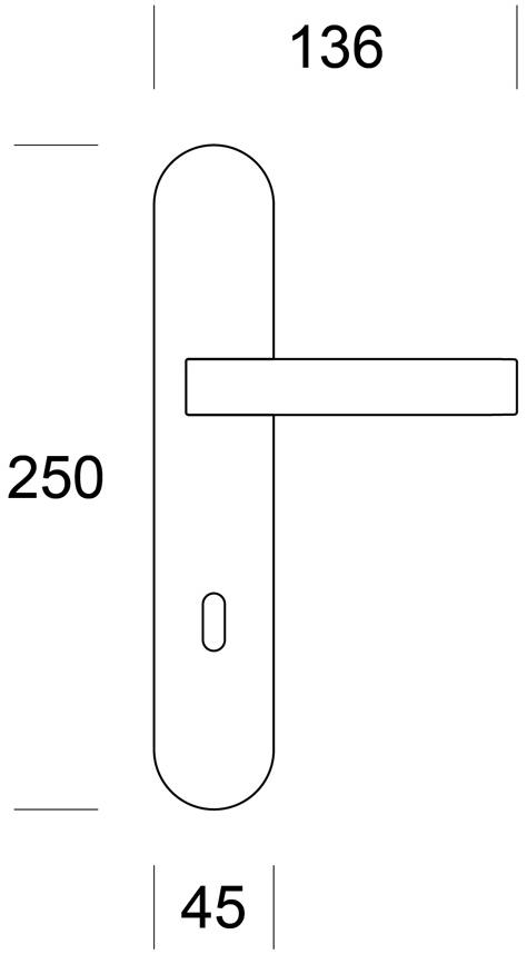 Ento Ручка из латуни на розетке Velvet 6210 - Вид №5