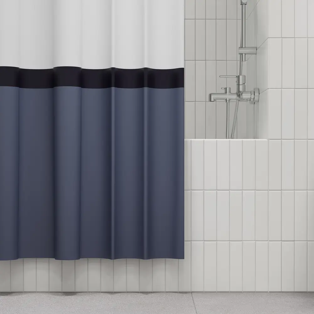 89380328 Штора для ванной Iddis Marble LM07P18i11 180x200 см полиэстер цвет серый/белый STLM-1564280 - Вид №8