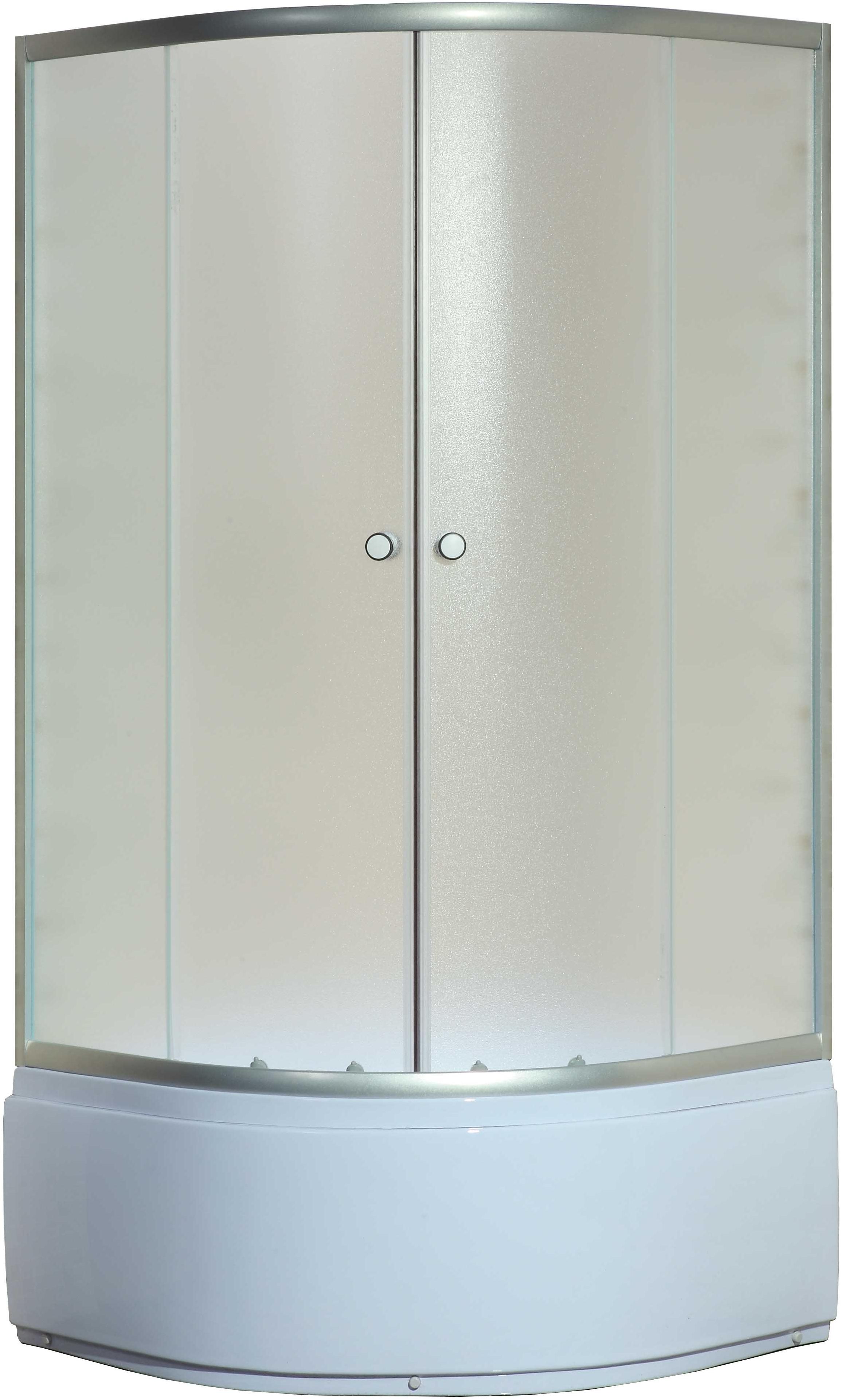 Душевой уголок NG- 006-08N (900х900х1950) высокий поддон(39см) стекло МАТОВОЕ Niagara ECO 0060822N - Вид №1