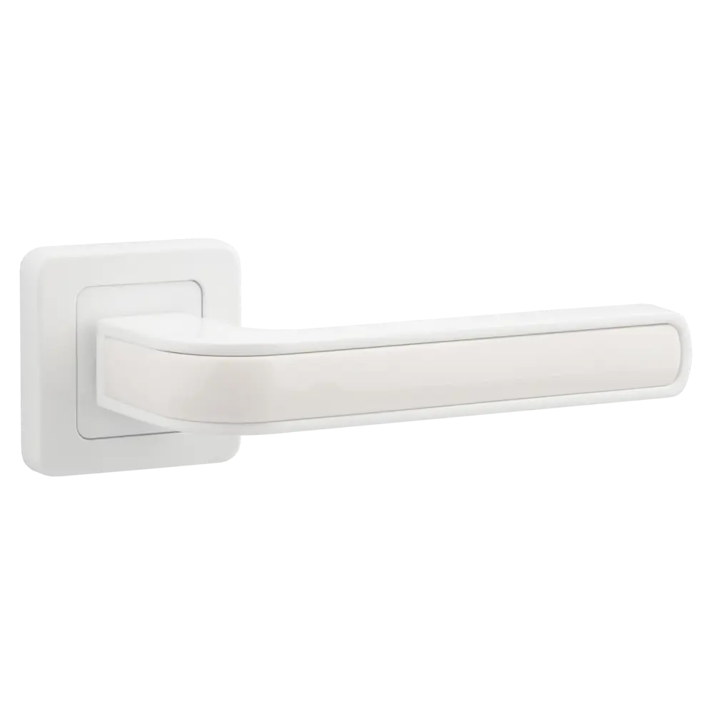 Дверные ручки Armex H-22106-А-WM/W без запирания цвет матовый белый STLM-2156394 - Вид №2